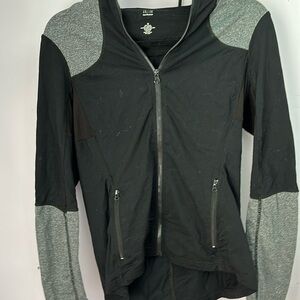 Blue beans exercise jacket, lightly worn, Boue brand SAX 5th Ave